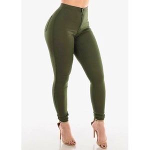 Army Green Jeggings ✨